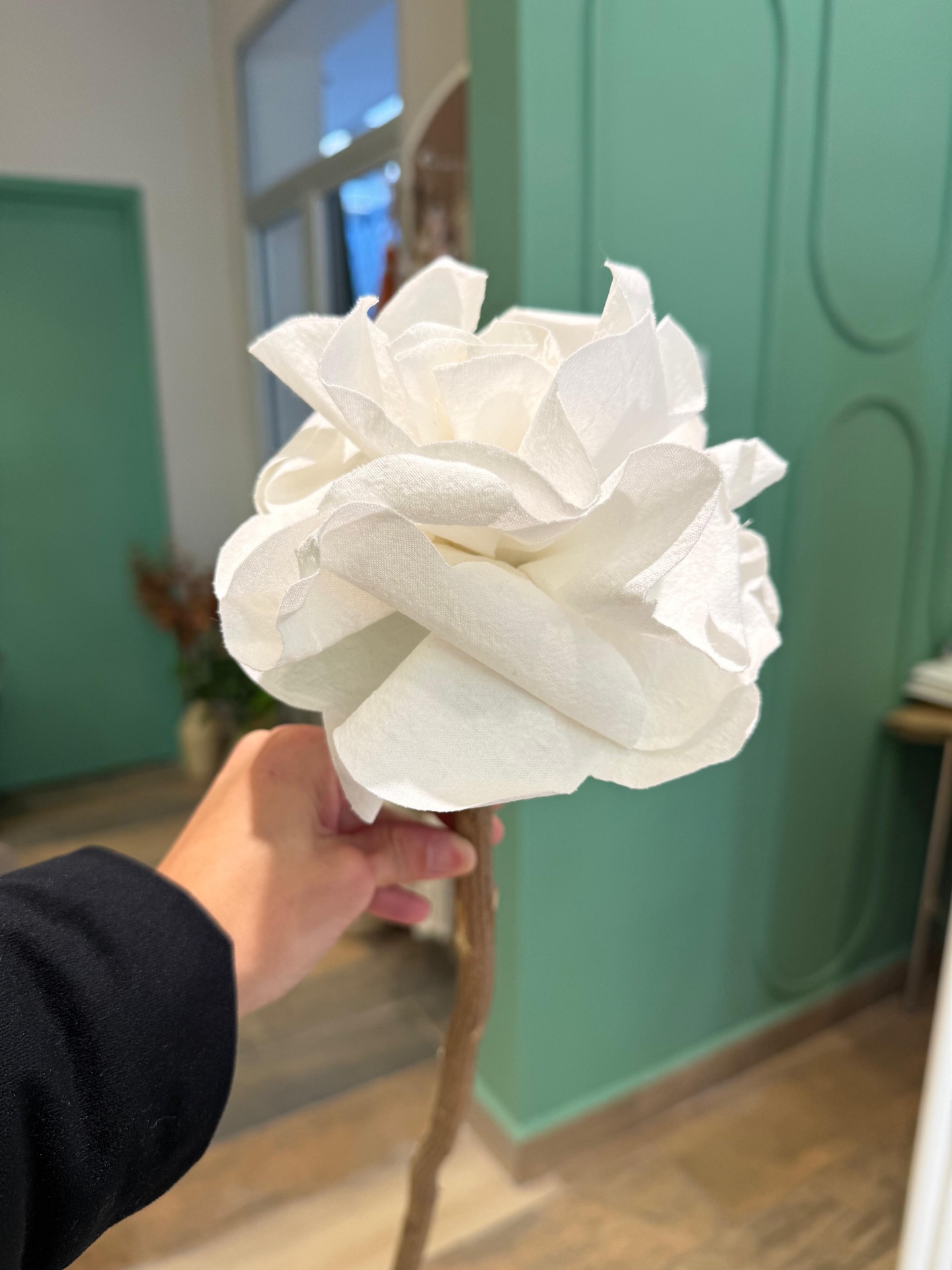 Flor de Tusor Artesanal Blanco
