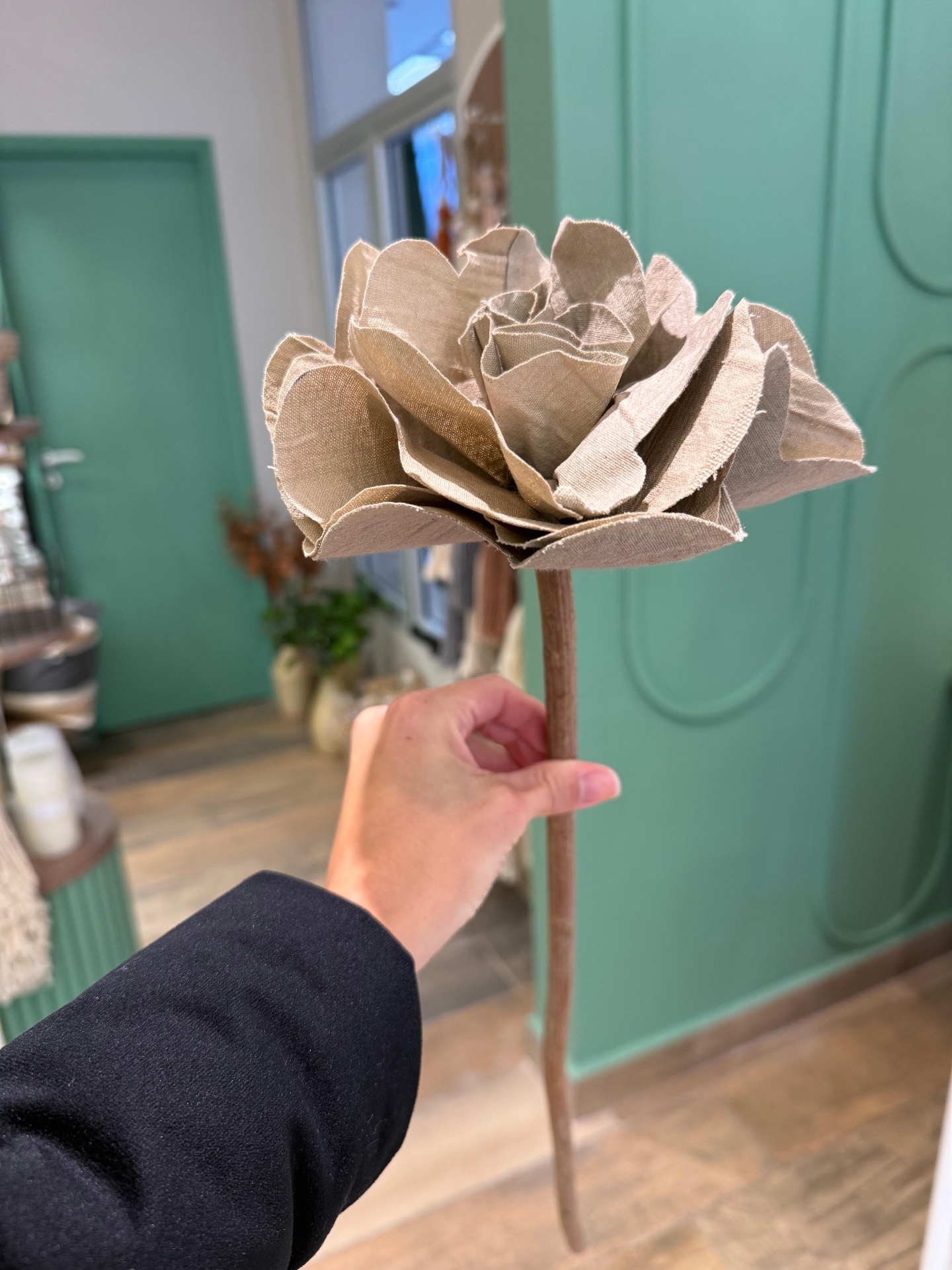 Flor de Tusor Artesanal Arena