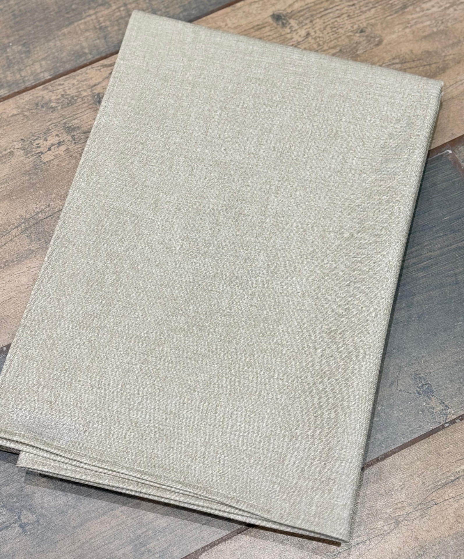 Mantel Impermeable Premium Beige con Dobladillo 110x160