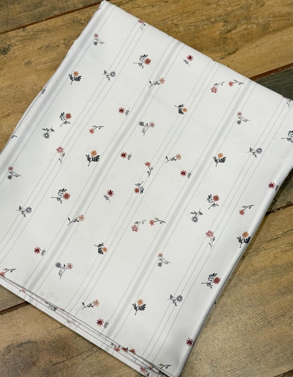 Mantel Impermeable Gabardina Flores 145x300