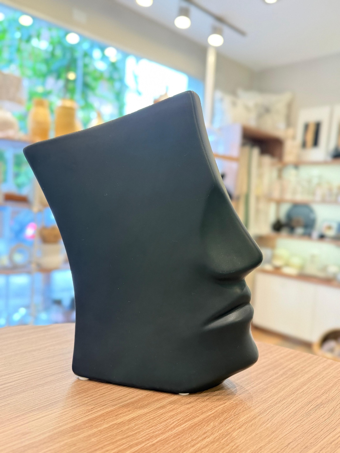 Adorno Rostro Negro 22cm